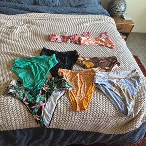 Mixed bikinis aerie - size large and xl